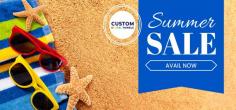 Get your first custom towel  from our summer sale offers.  Avail now your offer and order online your favorite image that you want to print on your beach or kitchen towels. We use high quality of lead free inks.
https://customdigitaltowels.com/