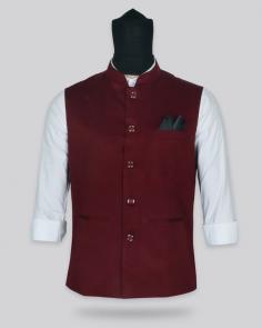 Printed & Plain Sleeveless Short Nehru Jacket For Men – Italiancrown
