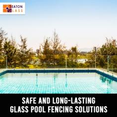 Seaton Glass offers the best frameless glass pool fencing in Adelaide. With over 3 decades of experience in the glazing industry, our expertise and experience give way to the elegant and long-lasting glass pool fences.