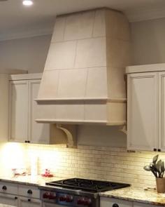 Cooking is something that almost all of us do on a daily, so why not frame the most used element in your kitchen with something special? The popularity of our premium precast stone range hoods keeps our clients coming back to us, as well as the amazing experience that they have when their kitchen is completely transformed. This model differs from all the rest with its elegant and unique form, as well as the utility it carries.