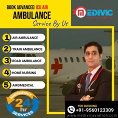 Medivic Aviation Air Ambulance in Dibrugarh provides high-quality and safe emergency patient transportation service from one bed to the referred bed with full hi-tech ICU medical facilities and a well-versed medical crew who proper care of the patient. We provide proper bedside to bedside patient relocation facilities with all crucial advanced medical instruments to save their life.

Website: https://www.medivicaviation.com/air-ambulance-service-dibrugarh/