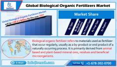 The global organic fertilizers industry is a fast-moving sector with dynamic changes on various levels across economies. Several governments have imposed regulations on the agricultural sector across.