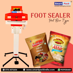 Foot sealer machines are used as their name shows pressure held on the machine by foot. It is used to seal PVC, polythene bags and so many kinds of bags. It is also user-friendly adjusts according to their size.