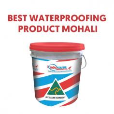 Kodex global have designed and composed best waterproofing product Mohali with the aim to prevent passage of water into cracks of cemented walls, ceiling etc thereby diminishing dampness.