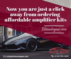 Are you wondering where to buy high-quality amp kits? Check our range today

Elite Auto Gear offers a wide selection of amplifier installation wiring kits across all wire gauge sizes. Whether you are looking for the best 100% high quality copper amp kits? We also provide the best amp kits at very affordable prices. Get your product today! 