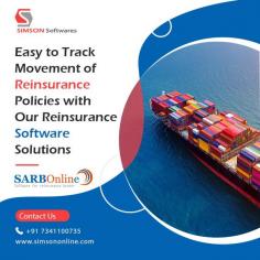 With the help of Simson Softwares, you can easily track all the details of your reinsurance policy with our reinsurance software solutions. One of the specialities of our reinsurance software (SARBOnline), you may also generate key documents such as the broker slip, the quotation slip, the investment slip, the coverslip, the endorsement sheet and supplemental cover notes. We have enduring relationships with our customers and are present in Europe, Latin America, the Middle East, Africa, South Asia and the Far East. If you have any query regarding our software in your mind, then you can contact us anytime.