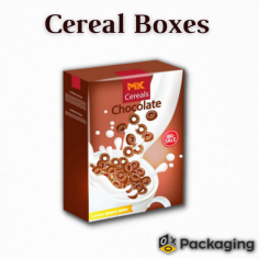 Get custom cereal boxes offered by OXO Packaging at affordable rates. Durable cereal packaging boxes are designed to provide complete protection to cereals.
