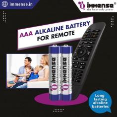 In general, alkaline batteries are used for household items and for electronic devices that need a stable voltage. AAA alkaline batteries are more powerful than standard rechargeable batteries. one time charge goes to 1-2 years.
