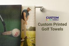 A  Special CUSTOM PRINTED GOLF TOWELS for all golf lovers out there. You can also get print your favorite golfer on your towel.  Made up of 100% Microfiber on top and 100% cotton on reverse side.