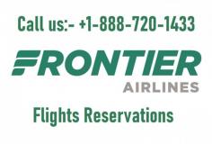 To book Frontier Airlines Fights Tickets, you can visit the Frontier Airlines Official Website and follow the given advances, or call us at +1-888-720-1433 Frontier Airlines Customer Service Number and our group will locate the best trip for you and resolve your different inquiries. Call us today to get Frontier Airlines offers interesting travels on Frontier Airlines.