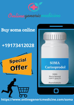 Buy Soma Online (Carisoprodol) Without a Prescription at Online Generic Medicine get medicine delivered in the USA, UK & Australia, and muscle conditions pain or injury who specializes in relieving chronic pain through Chiropractic in San Diego available overnight delivery.
