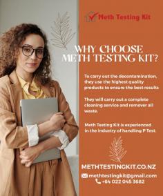 Get a Meth Test done for your property every 6 months to avoid costly repairs

Meth Testing can be an ideal solution to find out if your property is contaminated. We have used the latest German technology in developing our test kits and we provide professional Meth Testing Auckland services with fast and accurate results. Order your kit today and enjoy super-fast delivery in Auckland.