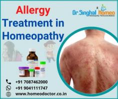 Do you have any kind of allergy? Then Dr. Singhal Homeo Clinic one-stop-shop for you to get the best Allergy Treatment in Homeopathy. We are one of the best Homeopathic Clinics providing treatment for all diseases. Dr. Vikas Singhal has been successfully treating patients with homeopathy who are suffering from chronic, acute, and autoimmune diseases. Contact us for more information: 7087462000 or leave a message on WhatsApp: 9041111747, visit us: https://homeodoctor.co.in/allergy-treatment-in-homeopathy/