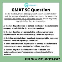 Do you want to ace the GMAT exam with a high score? Join free Online Master Class.
In our master class we plan to work on the hardest of the hardest questions. We love a good challenge and therefore design our class to focus on only the toughest of the lot. So if you’re already at a 650-680 and are trying to push your way up to the 700’s and above
Sign up and book now

 https://www.gotouniversity.com/.../online-gmat-verbal...