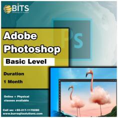 This course of BITS  is for those people who are want to know the basics of adobe PhotoShop in Lahore. This course is for those who have their own ways that of doing things, however, believe there really is a higher, quicker way to design. You will begin by learning the most effective choice techniques offered. I assure you that, by the end of the primary section of graphic designing courses in Lahore what took you 30 minutes to mask can currently take you 30 seconds. You will learn the highest Photoshop skills further as a way to get skilled in Photoshop for a graphic design course.
