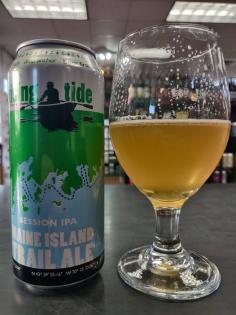 Maine Island Trail Ale from Rising Tide Brewing Company is the perfect beer for warmer weather. Citrus and pine from the Citra and Simcoe hops go perfectly with the light and malty backbone. This crushable beer is crisp, clean, and refreshing.