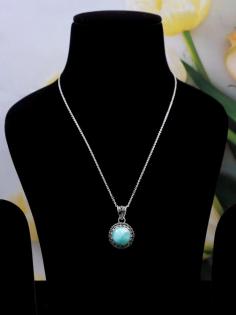 Small Turquoise Pendant

Turquoise is one beautiful and beneficial stone for everyone who wears it. This is why it is a favored stone when it comes to women’s jewelry. In this sterling silver pendant, the gorgeous blue stone is set in a sleek circular floral frame. Stylish and advantageous, this turquoise pendant surely needs to be added to your jewelry box.

Turquoise Pendant: https://www.exoticindiaart.com/product/jewelry/beautiful-small-turquoise-pendant-lda846/

Indian Jewelry: https://www.exoticindiaart.com/jewelry/

#indianjewelry #jewellery #jewelry #designerjewelry #designerjewellery #sterlingsilver #silverjewelry #fashion #womensjewelry #ethnicjewelry #traditionaljewelry #partywearjewelry