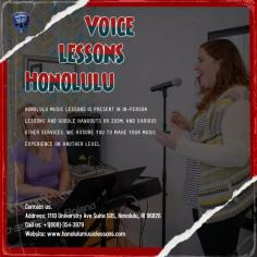 For anyone interested in learning Voice lessons, Honolulu Music lessons offer the right timing with suitable times, or because of the availability of the internet, they also offer online lessons so you can learn at home. For more information, please check out our website and contact us through it.
Contact us.
Address: 1110 University Ave Suite 505, Honolulu, HI 96826
Call us: +1(808)-354–3979
Website: https://www.honolulumusiclessons.com/voice-lessons-honolulu/