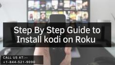 When you are a Roku streaming stick user, your question is going to be whether or not you will be able to get Kodi on Roku? Well, the answer is yes. It is very much possible to install Kodi on Roku. In order to do this, you need to follow the steps mentioned in the article or you can get in touch with Roku experts at– +1-844-521-9090
