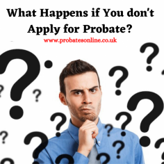 If probate is needed but you don't apply for it, the beneficiaries may not be able to receive their inheritance. Instead, the deceased person's assets that require probate will be frozen and held in a state of limbo. Without probate, the executors may not be able to show the legal authority to access, sell or transfer the assets. A Grant of Probate gives a named person or persons the legal authority to deal with a deceased person's assets. If the executors fail to apply for probate, this may give rise to a claim against the executors from the beneficiaries, if the delay causes a loss (for example in the value of property or investments).

https://www.probatesonline.co.uk/



