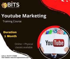 Burraq IT Solutions will lay the foundation of your SEO-based YouTube channel, and we will give you the latest training and understanding about community standards of YouTube. YouTube marketing course google will teach you proper use of social media marketing 

https://burraqitsolutions.com/youtube-marketing-training/
