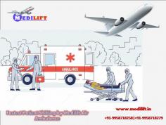 Medilift Air Ambulance from Mumbai is now conducting the world’s finest and hi-rated emergency air ambulance services to transfer the patient from home to the hospital. We render all medical remedies in commercial or charter aircraft during patient transportation.
More@ https://bit.ly/3wxIpVx
