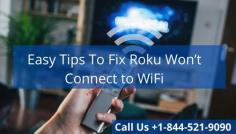 Roku will not be associated with the wifi issue, which is an exceptionally normal issue looked at by practically the clients in general. Indeed, even a large portion of you would be seeing Roku won’t connect to wifi on your television screen. Nothing remains to be stressed over, nothing is going to be more terrible. In this article we will share with you the steps to fix this type of issues at home. But If you are still not able to resolve the issue after reading the tips you can also get in touch with Roku experts at– +1-844-521-9090. 