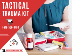 Durable And Trustworthy Products In Online Shopping

Are you looking for a high-quality Tactical Trauma Kit online then check with Elite First Aid Inc products. Our items are more affordable for all kinds of customers and can be safer for you, this will adapt to any situation. For more queries email us at office@elitefirstaidinc.com.
