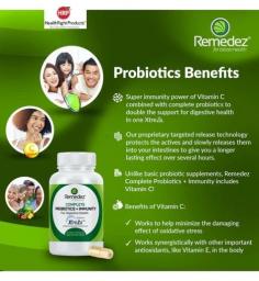 Buy complete Vitamin C Probiotics from HealthRight Products to support digestive immunity wellness. High-quality, daily Vitamin C probiotics for immune health. For more information contact us at +1 877-780-6673 or you can visit our website :-https://healthrightproducts.com

