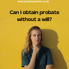 When someone dies without having a valid will, this is known as dying "intestate". In this situation, and also if there are no beneficiaries stated in a valid will, the people who benefit from the estate and who can deal with the estate are determined by laws commonly referred to as the Rules of Intestacy.

When probate without a will is required, an application must be made to the Court before the legal administration of the estate can begin.

www.probatesonline.co.uk