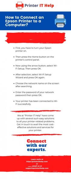 First, you have to turn your Epson printer on. Then press the Home button on the printer’s control panel. 