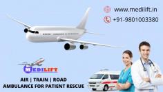 Medilift Air Ambulance is a credible Air Ambulance provider in India. It renders each type of medical equipment to the needy patient during transfer. Medilift Air Ambulance in Patna is always available for critical patient rescue.
More@ https://bit.ly/3w3YKlV
