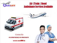 If you want to transport the patient fully comfy and safe then you must use the Medilift Air Ambulance from Chennai because it renders the fastest patient shifting facility with suitable medical aid.
More@ https://bit.ly/3leHJze
