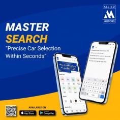 Easy Way to Select Your Car Model

Simple, fast, and intelligent searching to make your car precise selection within a few secs with the Allied Motors mobile app for iOS and Android. We are ready to assist with any motor vehicle inquiry. Send us an email at info@alliedmotors.com for more details.