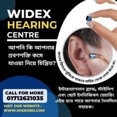 Widex Hearing Center is an organization that provides services to those people who are suffering from hearing & speech impairment. Our objective is to help improve the lives of people suffering from hearing loss. 