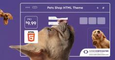 Pets Shop HTML Theme, Discover your Pets Shop HTML Theme here, responsive, colorful, user-friendly HTML theme with lot of amazing features - can customize latest products, latest blog posts option available on home page.
https://www.webcodemonster.com/themes/html/gifts/pets-shop-html-theme.html