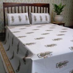 Check out a varied range of hand-block printed soft cotton bedspreads in India at Roopantaran. Browse and buy cotton bedspreads Indian collection in the USA.