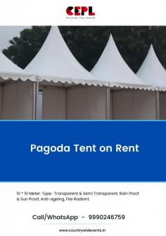 Pagoda Tent Rental Service