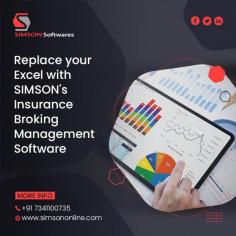 Do you want to replace your excel with software because you are facing obstacles at work? SIMSON's insurance broking management software will make your insurance broking agency worry-free. By using the insurance broking software, you can complete your work easily, and there is no risk of errors. With our online insurance software, updating your policy is very simple. For more information about the insurance management software, you can get online demo schedules, and you can also ask questions and receive answers.