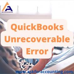 QuickBooks unrecoverable error when you try to open a company file, create a backup, print, email, save as PDF, bank reconciliation, import accountants changes, or write checks. This error causes missing windows updates. #QuickBooks not updated, damaged data or program codes. You need to suppress QBDT, from the tool hub run the Quick Fix program, repair QuickBooks Desktop, and create a new Windows administrator account.