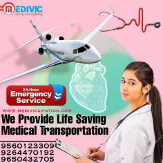 Sometimes the emergency patient requires prompt relocation assistance to another city hospital like Delhi, Mumbai, Bangalore, etc. In such an issue, you can book a high-level ICU Air Ambulance Service in Hyderabad by Medivic Aviation. Now call us anytime and anyplace. It is the most satisfactory option to shift any serious one where you want.

Website: http://bit.ly/37gI23d
