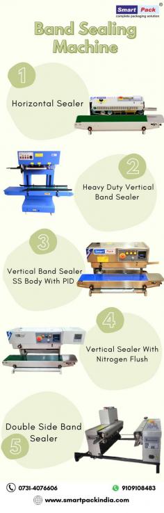 Installing heat-sealing machines at your manufacturing warehouses ensures proper packaging of your products, attracts customers and also gives you an upper hand over your competition in the markets. A continuous band sealer machine is the perfect solution for your manufacturing units if you want a faster bagging solution. 
