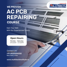 If you're searching for AC Technician Training in Delhi. In this case, we are the only high-quality school located in Delhi which offers the highest-quality contemporary, cutting-edge educated, practical and smart that is based on the most efficient ways of fixing your AC Mechanic Course Training in Delhi for our students. This AC PCB repairing Course has been developed to aid those who would like to start their journey in AC Repairing as a profession and earn a living as the choice of a career or lifestyle. They also want to achieve the top tech. We are the sole company that provides the AC Service Training course in Delhi, India, with the best quality instruction in repair of air Conditioning repair.

