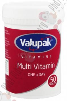 Multi Vitamin Tablets are useful for growth and development. They provide a range of vitamins to make your immune system strong. Buy Valupak Multi vitamin Tablets online from Pharmacy Planet in the UK