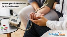 Hypertension or High B.P. is a cardiovascular disease that is characterized by increased blood pressure. Homeopathy for Hypertension is the best and most effective solution that can help keep you healthy and live a normal life. Experts around the world recommend homeopathic medicine for hypertension treatment for sustained relief. Book your appointment: 7087462000 or WhatsApp at 9041111747