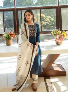Shop for Women Kurtas with Dupatta Online in India. Buy from a wide variety of designs, fabrics, patterns and more at Yufta Store. COD | Easy returns and exchanges.  https://yufta.com/collections/dupatta-set