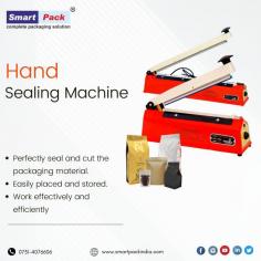 It is a simple and handy tool for different types of packaging materials ranging from polyethylene and polypropylene bags to thermoplastic packages. The functioning of the hand sealer machine is quite easy. One can use this machine with ease. This does not require any technical knowledge.
