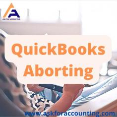 If you're having trouble with QuickBooks constantly crashing or aborting in multi-user. Aborting issues occur while changes are made to its company files or perform any other task on QBDT. You need to download and run QuickBooks diagnostic tool, disable antivirus, windows firewall, or rename the QBWUSER.ini file. If you want to fix the issue instant contact us now and we'll be happy to help https://www.askforaccounting.com/quickbooks-keeps-aborting-in-a-multi-user-mode/