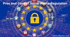 Pros and Cons of Social Media Regulation - Censorship. Social Media Regulation is the act of controlling or monitoring social media use by corporations