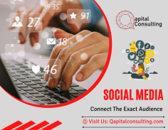 Social Media Marketing For Your Business

Build your brand awareness across the web and create meaningful connections with your target audiences to maximize return on investment with our results-oriented social media strategies. Send us an email at info@qapitalconsulting.com for more details.